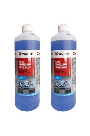 2x Konsantre Antifrizli Cam Temizleme Suyu Plus 1000 ml