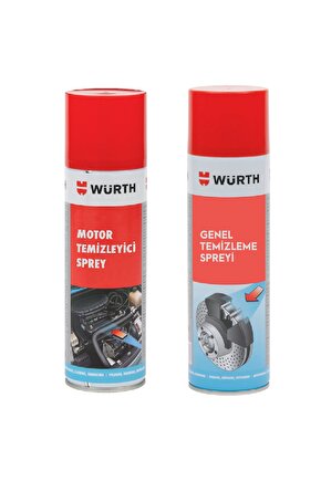 Motor Temizleyici 500 ml + Fren Balata Spreyi 500 ml