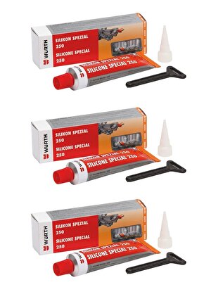 Silikon Sıvı Conta 250c 70 Ml  3lü Paket