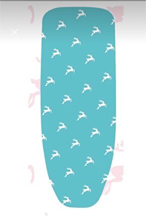 Comfort Turkuaz Ütümasası Örtüsü Kılıfı1 Adetkoruyucu File Ütüleme Pedi Hediyeli Ironing Cover