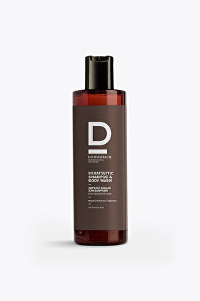 Keratolytic Shampoo Body Wash | Kepek Önleyici Şampuan | Saç ve Vücut Şampuanı | Saç Bakımı | 200 ml