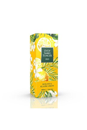 Limon Kolonyası 400ml Silindir Cam Şişe