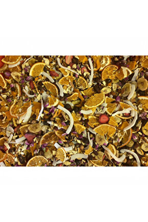 100 Gr Enerji Tropical Bitki Çayı | Vitamin Dolu Meyve Karışımı | Günlük Zindelik İçin