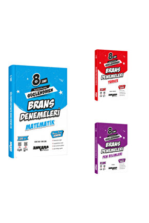8. Sınıf Güçlendiren Branş Denemeleri Seti 2025 Yeni
