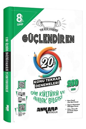 8. Sınıf Güçlendiren Din Kültürü Ve Ahlak Bilgisi 20li Konu Tekrar Denemesi