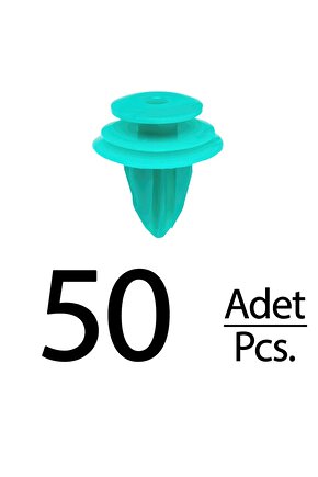 Toyota ve Tesla için Kapı Döşeme Klipsi- 50 Adet