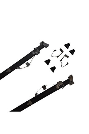 Mercedes W169, A180, W156 için Panoramik Tavan Sunroof Tamir Seti 62.7 cm