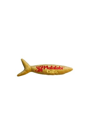 Fishy Sesli Peluş Kedi Oyuncağı 13,5 Cm - Matatabi Içerikli (kedi Otunanesi Içermez)