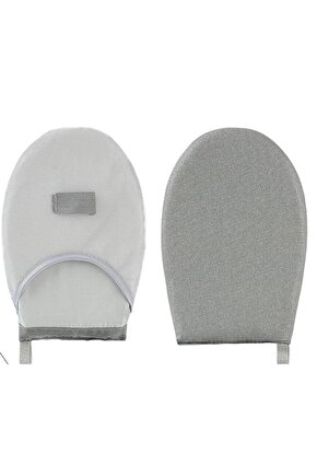 Isıya Dayanıklı Buharlı Ütü Pedi Eldiveni Kırışıklık Giderici Mini Ütü Masası Bezi Örtüsü Kılıfı