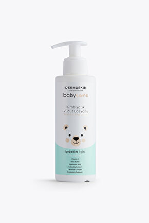 Babycare Probiyotik Vücut Losyonu | Bebek Vücut Nemlendirici Losyon | Hyaluronik Asit | 230 ml