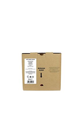 Çeşme Limonu Kolonyası 5lt Bag IN Box Endüstriyel