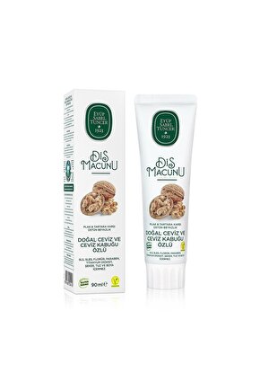 Doğal Diş Macunu 90 ml Ceviz Özlü