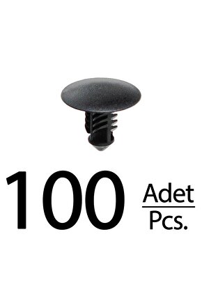 Renault Megane, Nissan için Kaput Keçe Klipsi- 100 Adet