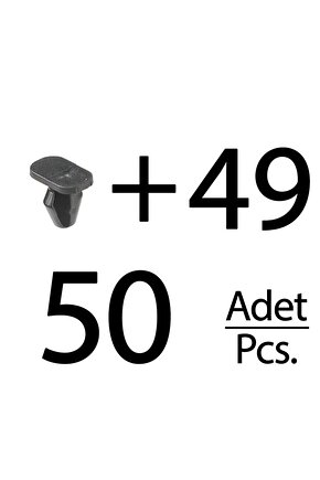 Peugeot, Citroen için Toz Fitil Klipsi- 50li