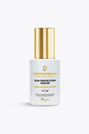 Be Bright Güneş Koruma Serumu SPF 50+ | Yüz Nemlendirici Güneş Koruyucu | UVA & UVB | 30 m