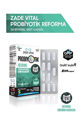 Probiyotik Reforma Takviye Edici Gıda 30 Bitkisel Kapsül