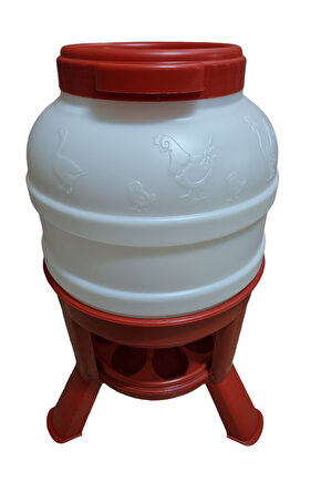 Ayaklı Tavuk Yemlik 30 Kg Damacana Yemlik