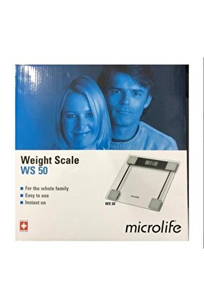 Ws 50 Dijital Cam Baskül, Banyo Tartısı