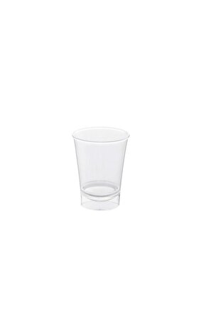 Sert Plastik Shot Bardağı 60 Cc - 30lu
