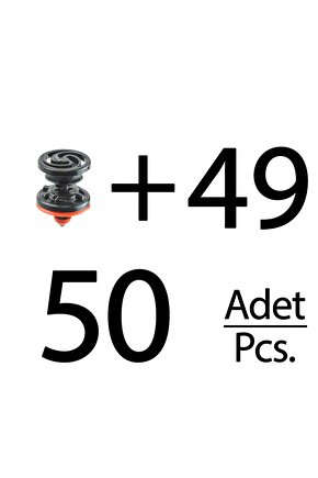 Volkswagen için Döşeme Klipsi- 50 Adet