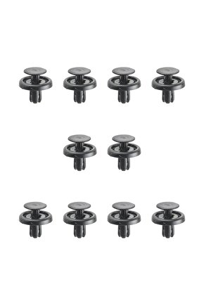 Toyota için Paspas Döşeme Alt Koruma Ve Spoiler Klipsi- 10 Adet