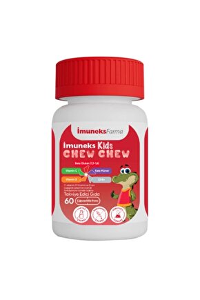 Imuneks Kids Chew Chew 60 Çiğnenebilir Form