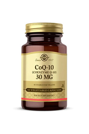 Coenzyme Q-10 30MG 30 Kapsül - (SKT: 032026)