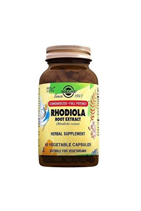 Rhodiola Root Extract 60 Kapsül - (SKT: 102027)