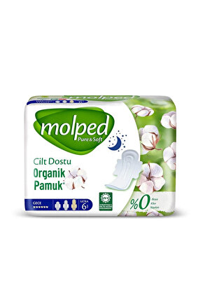 PURE & SOFT GECE TEKLI 6 ADET