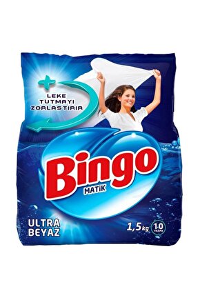 Ultra Beyaz Toz Çamaşır Deterjanı 1,5 kg