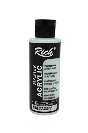 Master Akrilik Boya Buz Beyazı 120ml