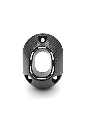 Pcx 125 2021-24 Modifiye Uyumlu  Eksoz Ucu Kapağı Karbon Kaplama