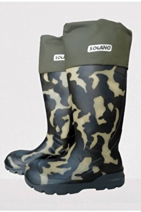 ASKERİ DESEN KONÇLU ÇİZME