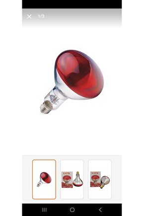 İNFRARED LAMBA ISITICI LAMBA 250 WATT KAFES ANA KUCAĞI LAMBA