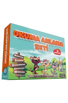 1 Sınıf Okuma Anlama Seti Kuruyemiş Kardeşler