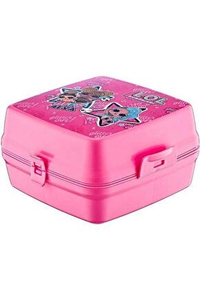 Bebek Lunch Box Beslenme Kabı Toz Pembe