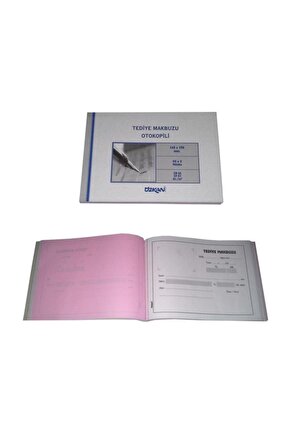 Tediye Makbuzu Otokopili 50x2 12 Adet
