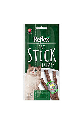Stick Av Hayvanlı ve Kaz Etli Tahılsız Kedi Ödül Çubuğu 3x5 Gr