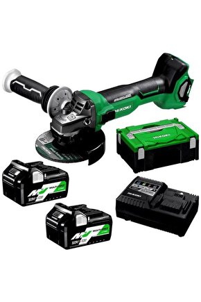 Hikoki G3613da 36 V 2.5 Ah Li-ıon 125 Mm Kömürsüz Devir Ayarlı Profesyonel Avuç Taşlama