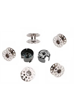 Sınger Juki Terzi Ve Konfeksiyon Sanayi Makine Mekik Ve 5 Adet Masura