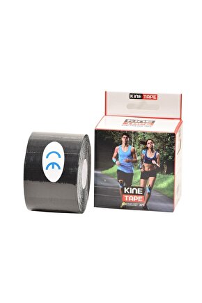 Siyah Kinesio Ağrı Bandı 5 Metre X 5 Cm Sporcu Bandı