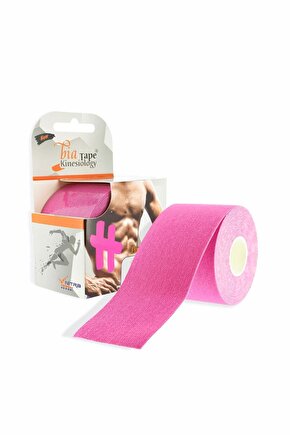 Bia Tape Kinesiology Ağrı Bandı 5cm*5 Metre Pembe