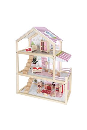 Muhteşem Ahşap Oyun Evi - Ahşap Tatil Evi - Merdivenli Oyun Evi - Ahşap Ev - Ahşap Oyun Evi