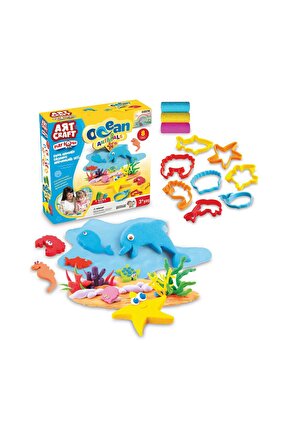 Art Craft Okyanus Hayvanları Seti Oyun Hamuru 150 gr