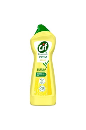 6lı Cif Krem 750 Ml. Limon Kokulu