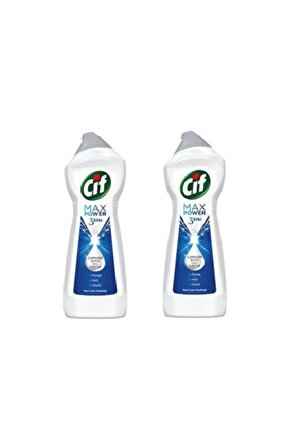 Max Power Mavi Çam Ferahlığı Çamaşır Suyu Katkılı Krem 450 ml X 2 Adet