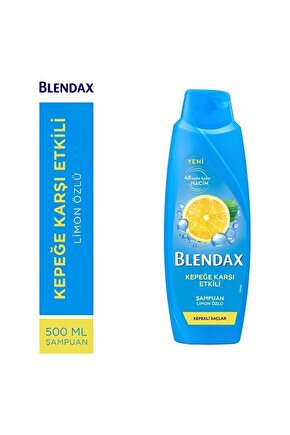 Kepeğe Karşı Etkili Limon Özlü Şampuan 500 ml Kepekli Saçlar İçin