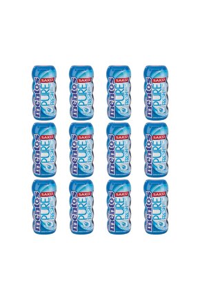 Pure Fresh Nane Aromalı Şekersiz Tatlandırıcılı Draje Sakız 30 g x 12 Adet