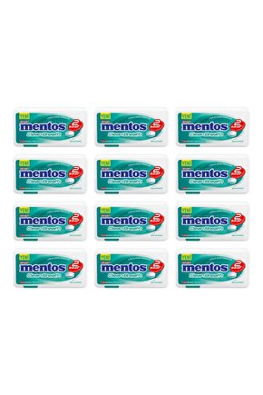 Clean Breath Yoğun Nane Nane Aromalı Tatlandırıcılı Tablet Şekerleme 21 g x 12 Adet