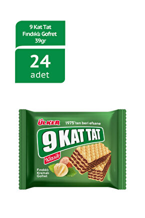 9 KAT GOFRET FINDIKLI 39 Gr